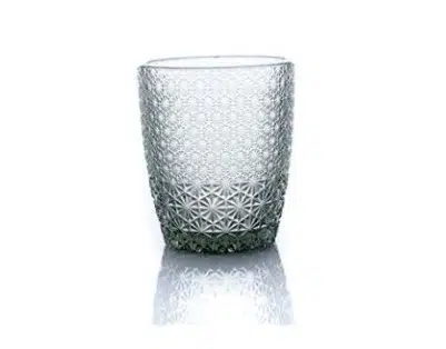 Poháre na vodu Moza 320 ml šedá