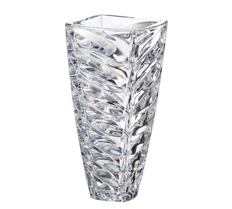 Krištáľová váza Fac vase 30 cm