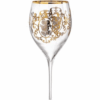 Poháre na červene víno Cristal gold