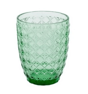 Poháre na vodu Viva 350 ml zelená