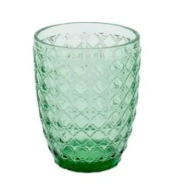 Poháre na vodu Viva 350 ml zelená