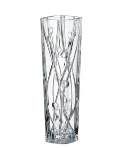 Krištáľová váza úzka Laby Vase 30,5 cm