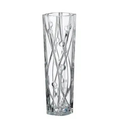 Krištáľová váza úzka Laby Vase 30,5 cm