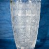 Krištáľová brúsená váza 40 cm