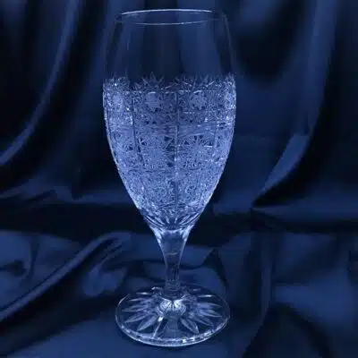 Krištálové brúsené poháre 400 ml set 6 kusov