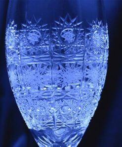 Krištálové brúsené poháre 400 ml set 6 kusov