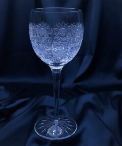 Krištálové brúsené poháre 370 ml set 6 kusov