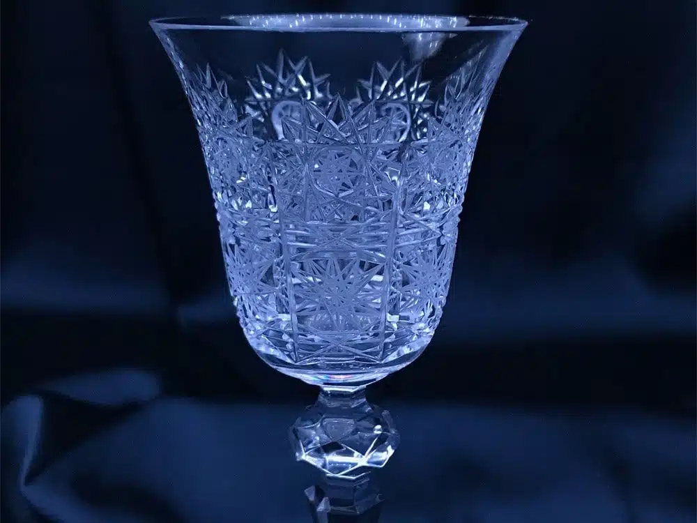 Krištáľové brúsené poháre Laura 170 ml set 6 kusov – Obrázok 2