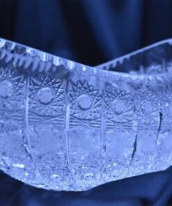 Krištálová brúsená miska 26 cm