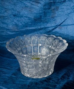 Krištálová brúsená miska 15 cm