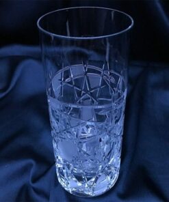 Krištálové brúsené poháre 380 ml set 6 kusov