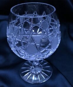 Krištálové brúsené poháre 250 ml set 6 kusov