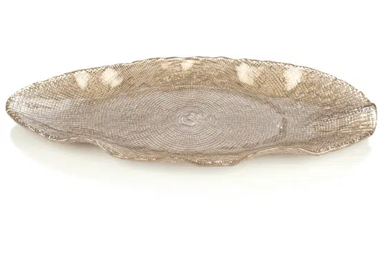 Podnos FOL tortoise metal 52 x 22,5 cm