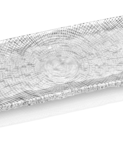 Podnos DIAMAN číry 43 x 13 cm H1,5 cm