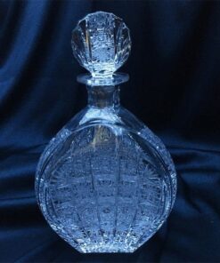 Krištáľová brúsená whisky fľaša 700 ml