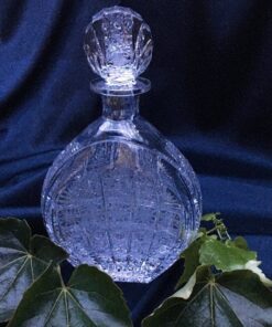 Krištáľová brúsená whisky fľaša 700 ml