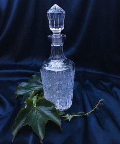 Krištáľová brúsená whisky fľaša 750 ml