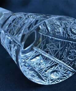 Krištáľová brúsená whisky fľaša 550 ml