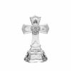 Krištálová náboženská soška kríž 17,5 cm