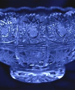 Krištálová brúsená miska 15 cm