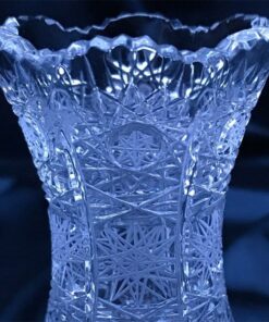 Krištáľová brúsená váza 12,5 cm