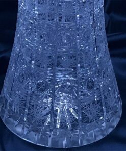 Krištáľová brúsená váza 49,5 cm