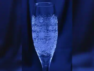 Krištálové brúsené poháre 180 ml set 6 kusov
