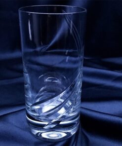 Krištálové brúsené poháre 380 ml set 6 kusov