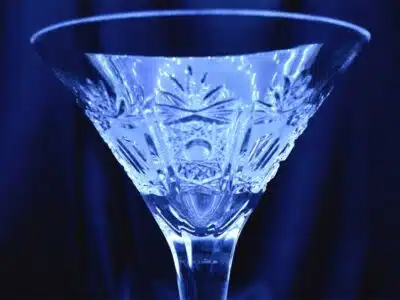 Krištálové brúsené poháre 250 ml set 6 kusov