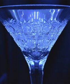 Krištálové brúsené poháre 250 ml set 6 kusov