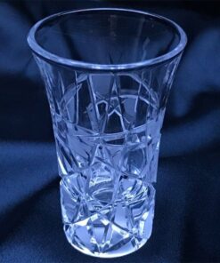 Krištálové brúsené poháre 50 ml set 6 kusov