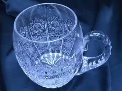Krištálové brúsené poháre 300 ml set 6 kusov