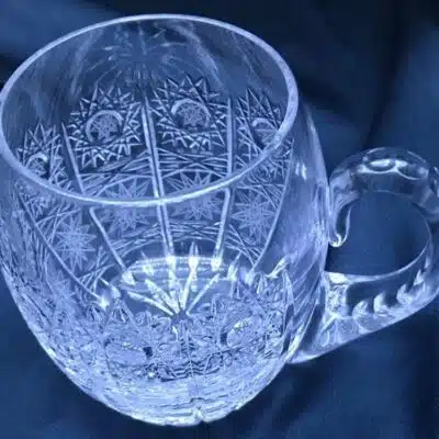 Krištálové brúsené poháre 300 ml set 6 kusov