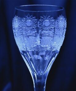 Krištálové brúsené poháre 260 ml set 6 kusov