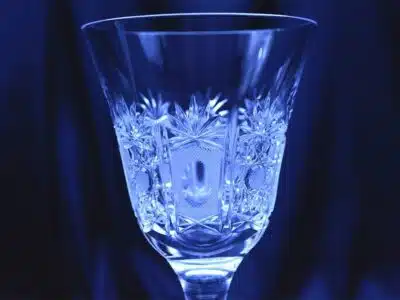 Krištálové brúsené poháre 220 ml set 6 kusov