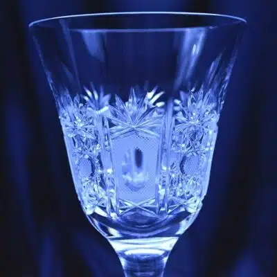 Krištálové brúsené poháre 220 ml set 6 kusov