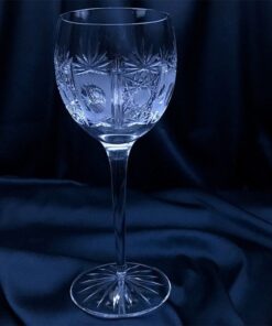 Krištálové brúsené poháre 370 ml set 6 kusov