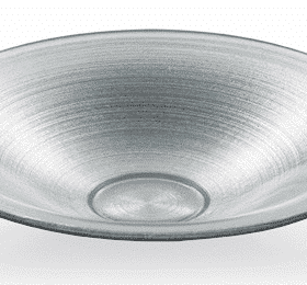 Misa BOMBEJ platina D41 cm H7,5 cm