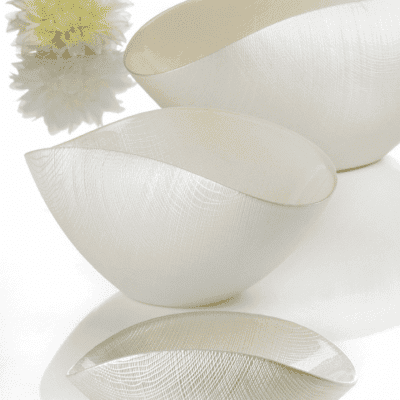 Misa BURA biela perla 20x12 cm