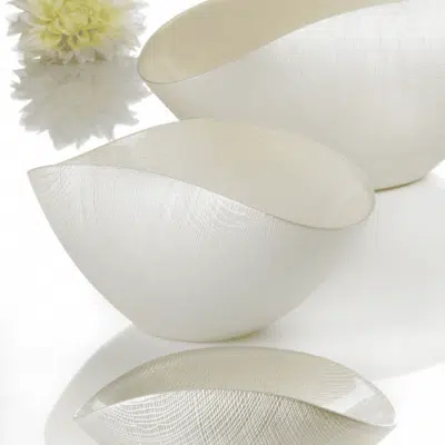 Misa BURA biela perla 20x12 cm