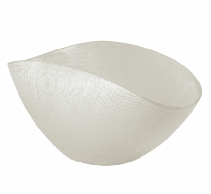 Misa BURA biela perla 28x14 cm