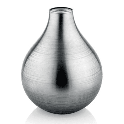 Váza BOMBEJ platina D24,4 cm H31 cm