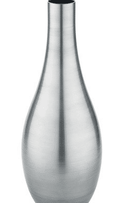 Váza BOMBEJ platina D20 cm H55 cm