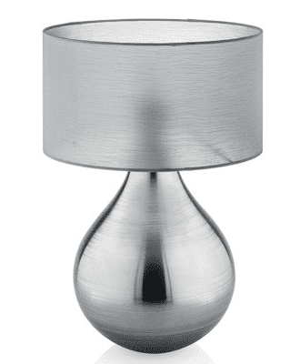 Stolná lampa BOMBEJ platina D33 cm H53 cm