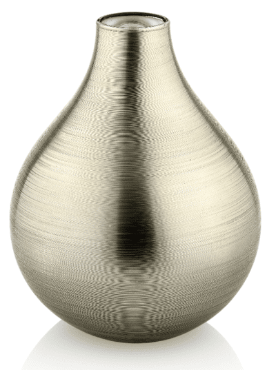 Váza BOMBEJ šampaň D18,9 cm H24 cm