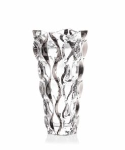 Krištálová váza Samboa platinum 30,5 cm