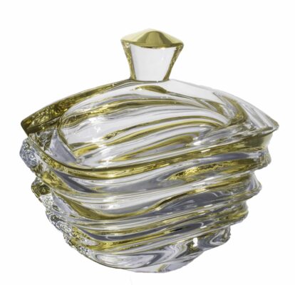 Dóza Vavea light gold 17 cm