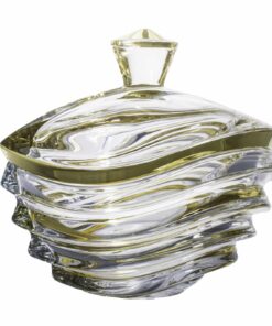 Dóza Vavea light gold 22 cm