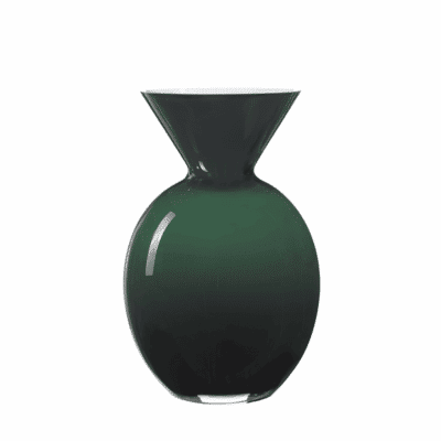Váza PALLO zelený les H30 cm