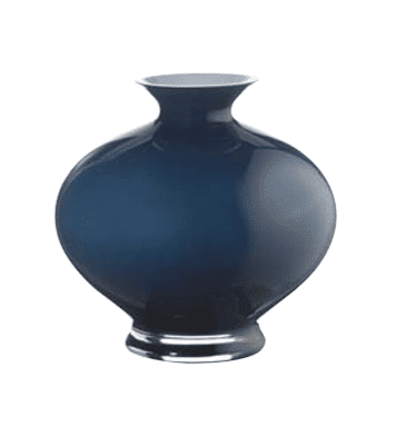 Váza AURORITA opálovo modrá D20 cm